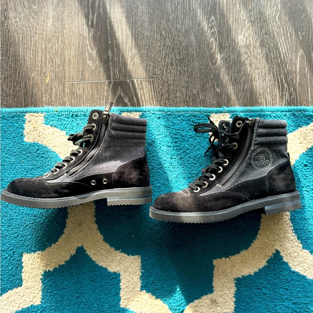 New Chanel Boots, never worn.